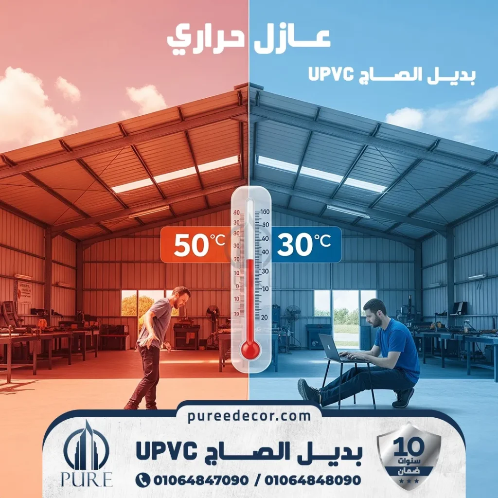 مميزات ألواح UPVC